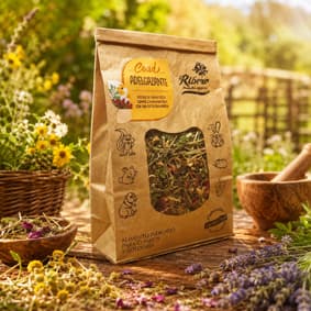 COAD Adelgazante para conejos y roedores | Ribero COAD Adelgazante con heno y plantas naturales para conejos y pequeños roedores