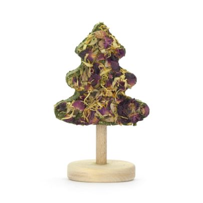 Árbol de Flores para enriquecimiento alimentario de conejos y roedores