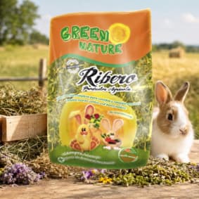 Green Nature para coelhos: alimentação rica em fibra