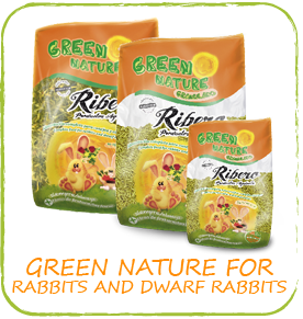 Natural high-fibre food for rabbits – Green Nature Green Nature natural food for rabbits and dwarf rabbits