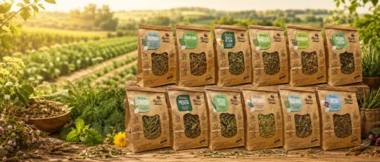 Gama HERBIX de ervas naturais e forragens | Ribero Gama HERBIX de ervas e forragens naturais para coelhos e pequenos roedores