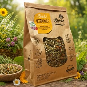 COAD Rica en Vitamina C para cobayas | Ribero COAD Rica en Vitamina C para cobayas, conejos y pequeños roedores