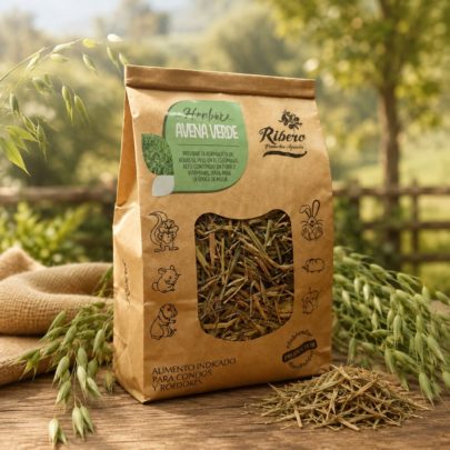 Aveia verde para coelhos e roedores | HERBIX Aveia verde natural para coelhos e roedores | HERBIX Ribero
