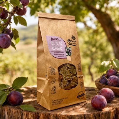 Plum Leaves for Rabbits and Rodents | LEAVIX Ribero Plum leaves for rabbits and rodents LEAVIX by Ribero