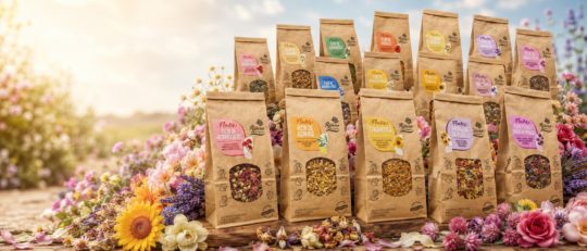 Flores naturais para coelhos e roedores | FLOWIX Ribero Seleção de flores naturais FLOWIX para coelhos, porquinhos-da-índia, chinchilas e pequenos roedores