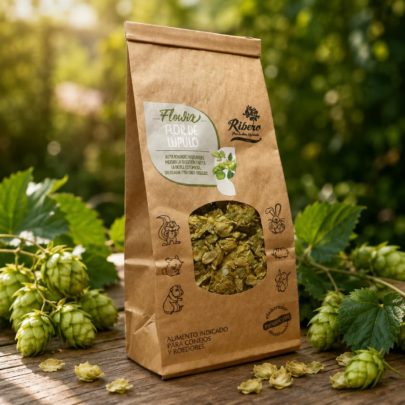Hop Flowers for Rabbits and Rodents | FLOWIX Ribero Natural hop flowers for rabbits and small rodents by FLOWIX Ribero