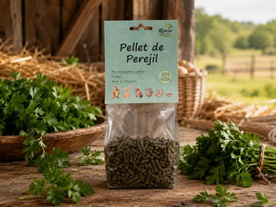 Pellet de persil naturel pour lapins et autres petits rongeurs
