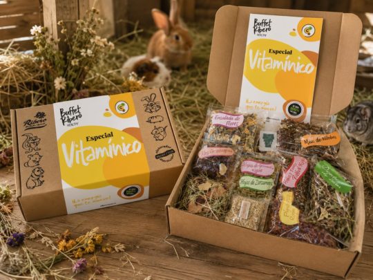 Buffet Healthy Vitamínico Ribero para conejos y pequeños roedores